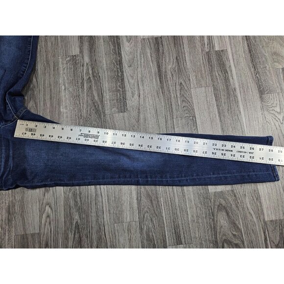 Madewell Jeans Womens 24 Blue Roadtripper Skinny Stretch Denim Medium Wash Soft - Picture 11 of 13